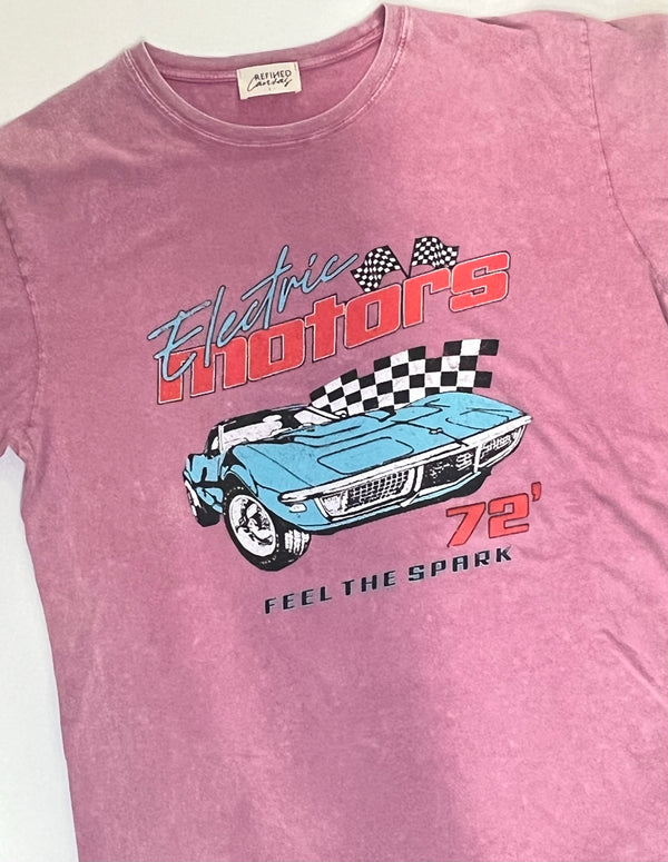 Pink Berry Motors Racing Tee