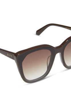 Gjenlina Truffle + Brown Gradient Sunglasses