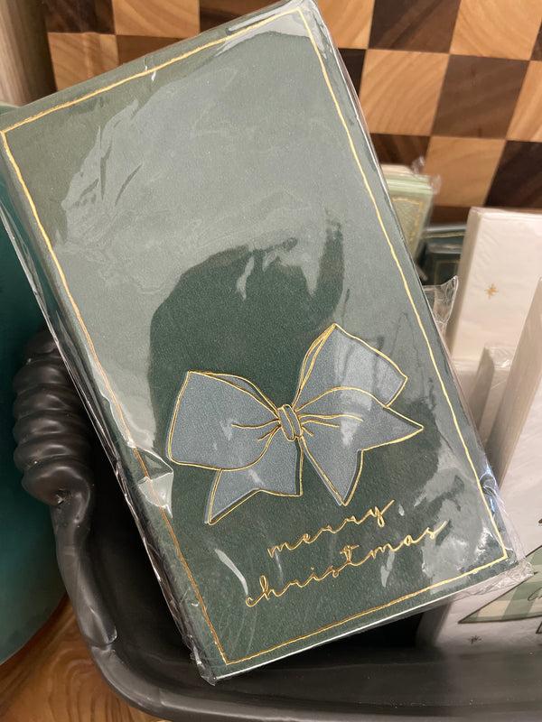 Blue Christmas - Guest Napkin