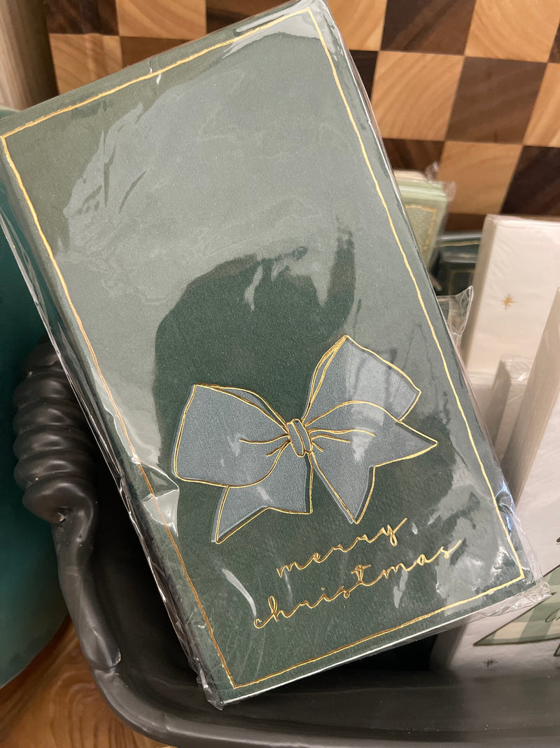 Blue Christmas - Guest Napkin