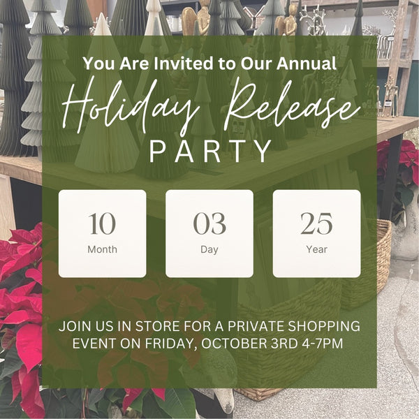 OUR 2025 ANNUAL HOLIDAY RELEASE PARTY!