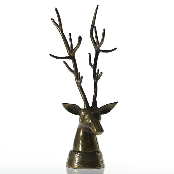 Bronze Deer Head