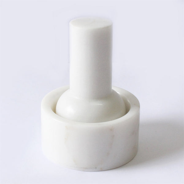 Marble Mortar + Pestle