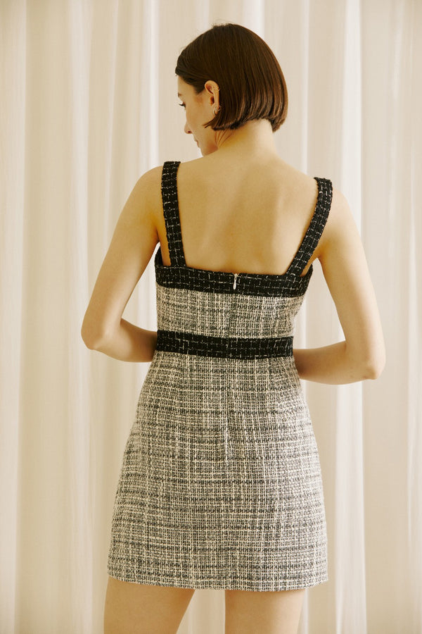 Eleanor Tweed + Pearl Dress