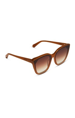 Angelina Salted Carmel + Brown Gradient Sunglasses