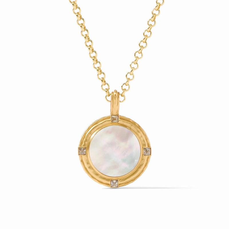 Astor Pendant Necklace - Mother of Pearl