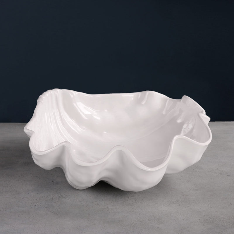 Luxury Melamine Ocean Shell Large Bowl