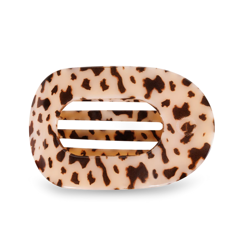 Teleties Blonde Tortoise Flat Clip - Large