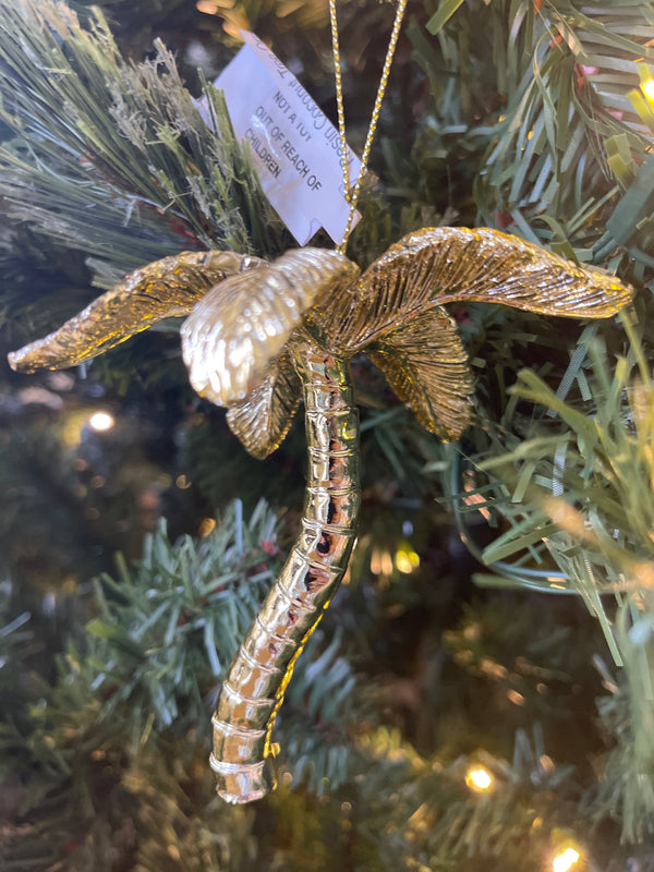 Resin Coconut Tree Ornament