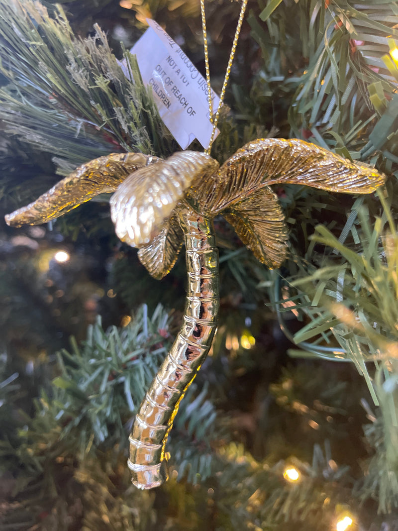 Resin Coconut Tree Ornament