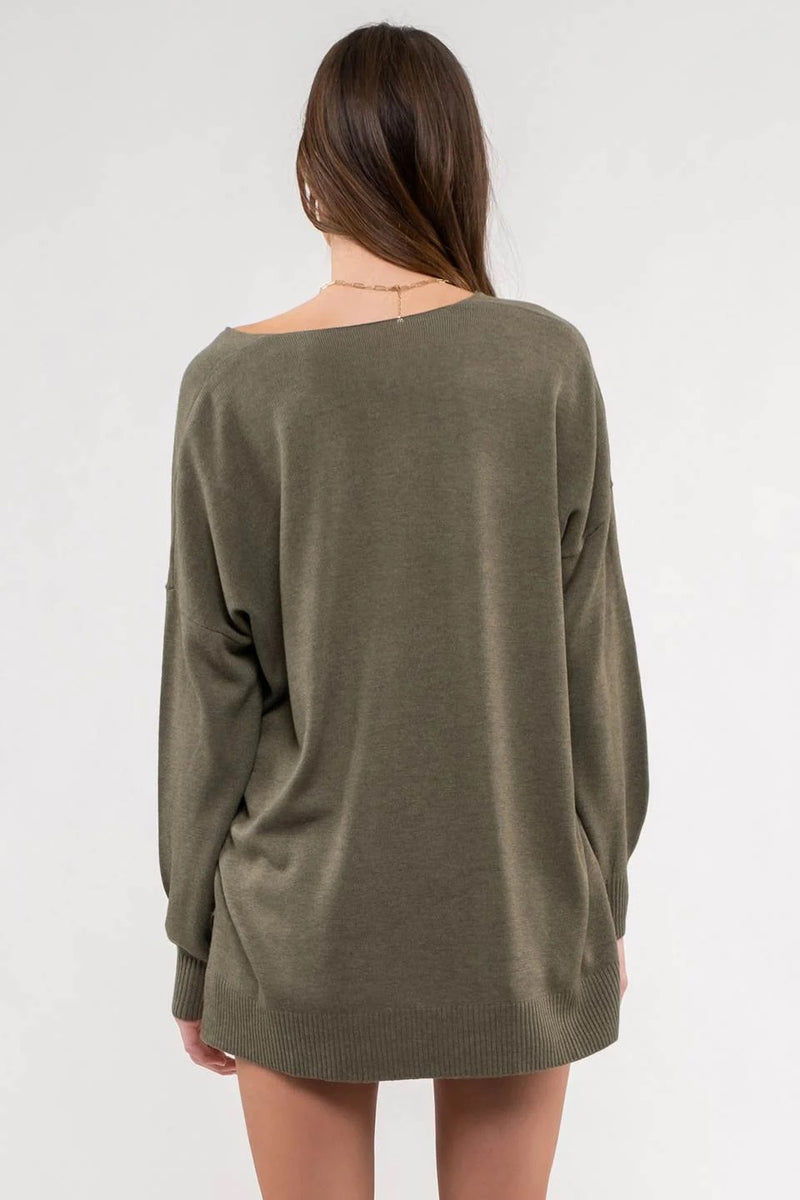 Olive Sweater