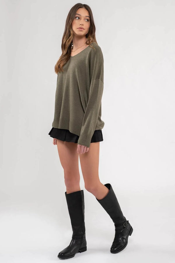 Olive Sweater