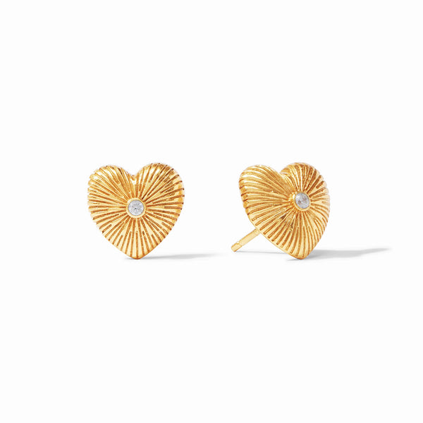 Esme Gold Heart Stud