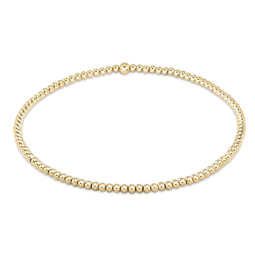 Classic Gold 2mm Bracelet