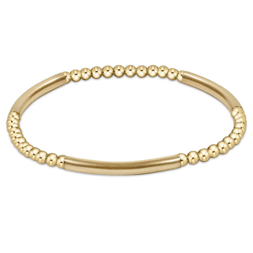 Bliss Bar 3mm Bracelet - Gold