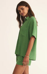 Tinsley Button Up Shirt - Lawn