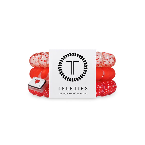 Teleties Sealed With A Kiss Hair Tie - Large