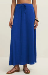 Idris Maxi Skirt - Nautical Cobalt Blue