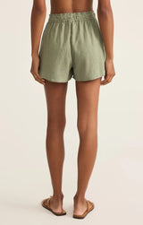 The Perfect Linen Shorts - Avocado