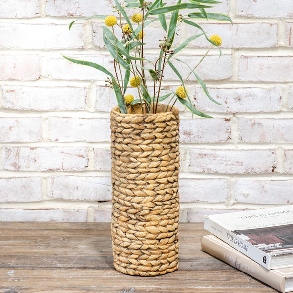 Faux Water Hyacinth Vase