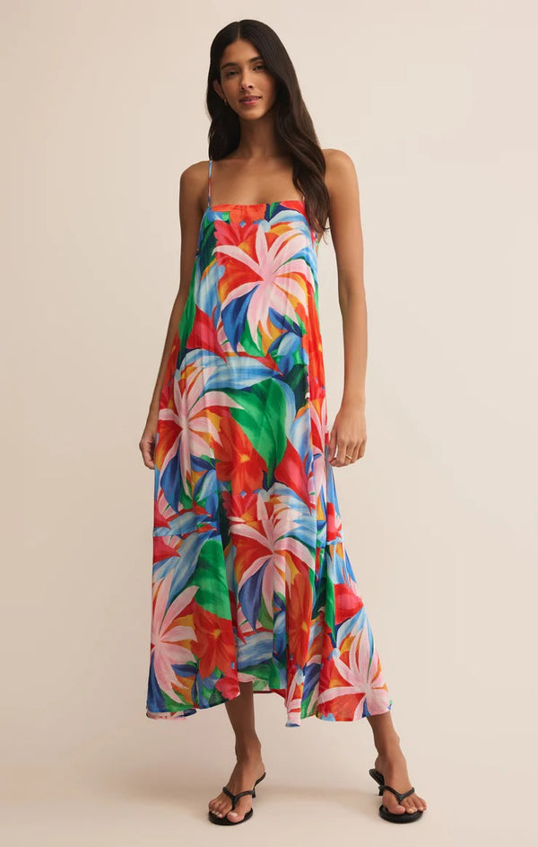 coast floral maxi dress Women's Floral Applique Sequin Maxi Dress, Blush