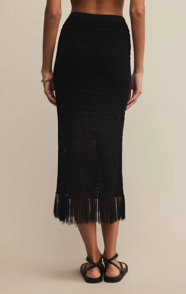 Flynn Midi Skirt - Black