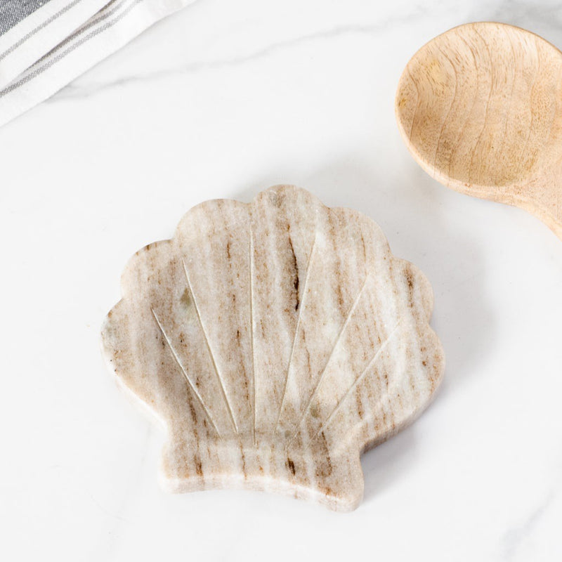 Marble Shell Dish