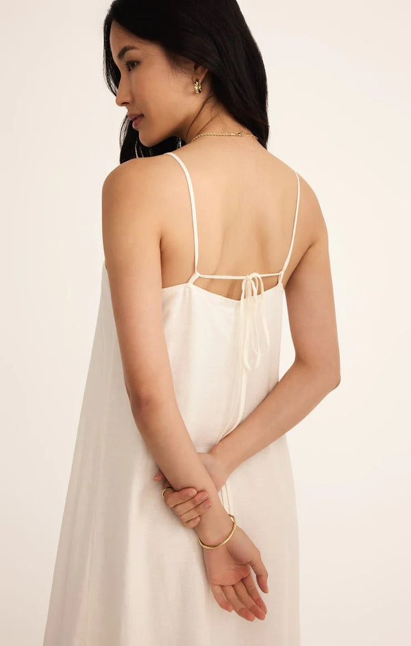 Coast Linen Maxi Dress - White