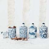 Blue + White Spice Jar
