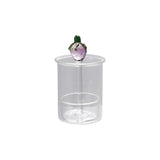 Strawberry Glass Toothpick Holder
