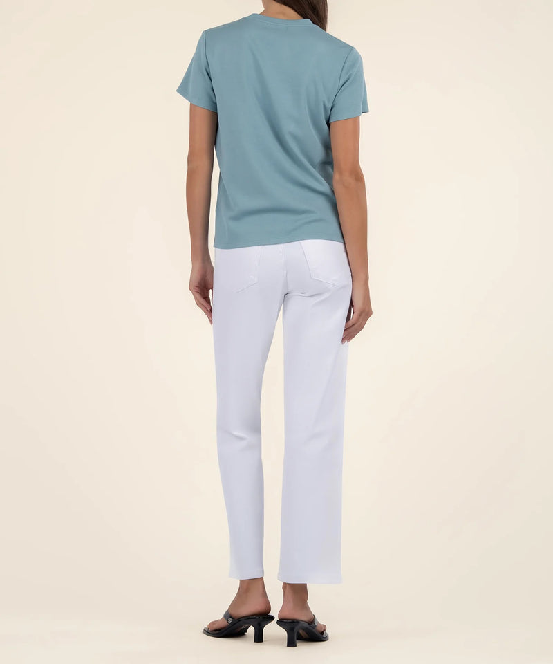 Remington Scoop Neck Tee - Sea Blue