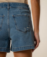 Jane High Rise Shorts - Vibes Wash