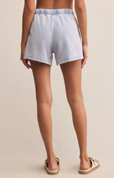 Hunter Knit Denim Shorts - Washed Indigo