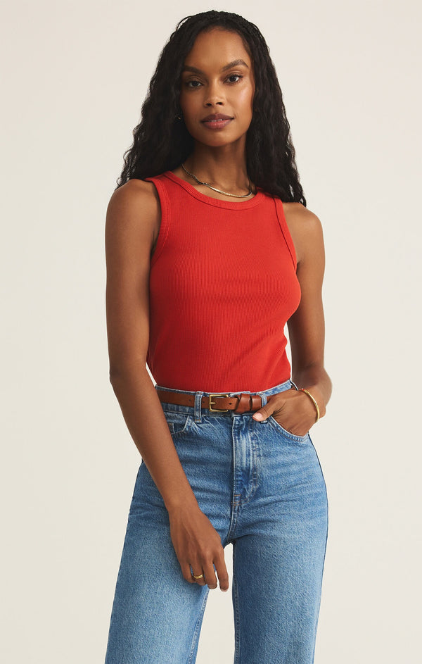 Hadley Tank - Cabana Red