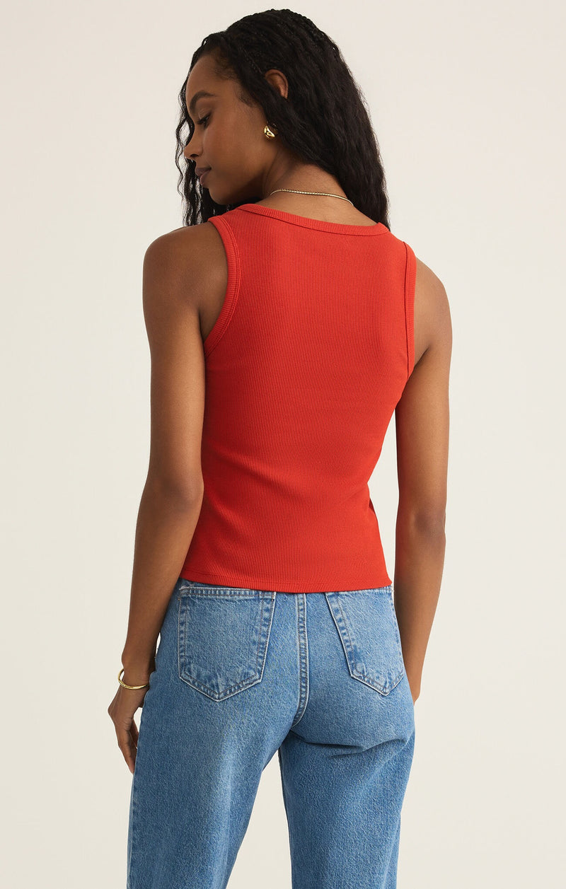 Hadley Tank - Cabana Red