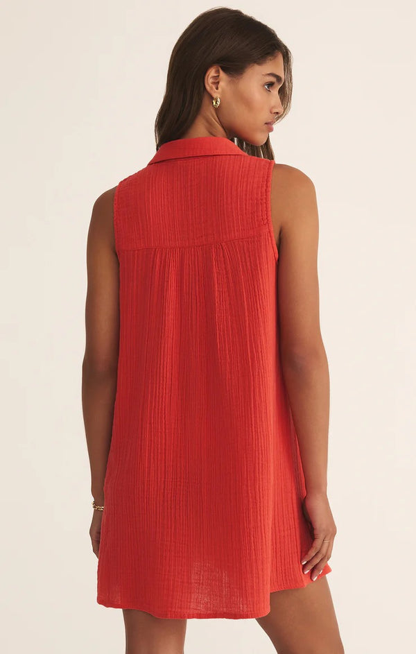 New Light Mini Dress - Cabana Red
