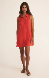 New Light Mini Dress - Cabana Red