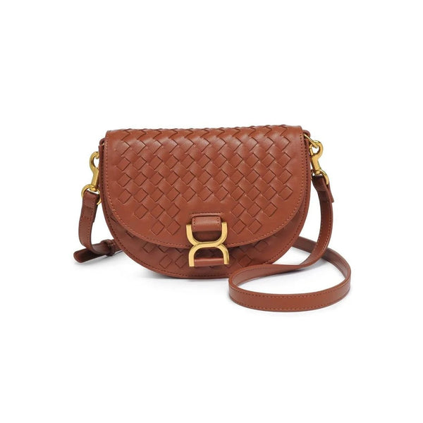Ralph's Woven Cognac Bag