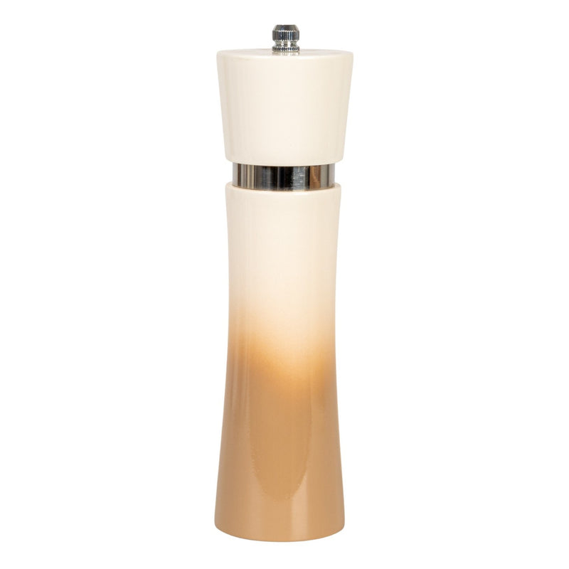 Cream + Tan Salt or Pepper Mill
