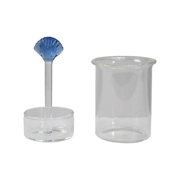 Hand Blown Shell Toothpick Holder