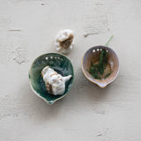 Garlic + Herb Stripping Stoneware Bowl Set of 2