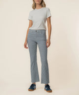 Kelsey High Rise Fab Ab - Navy - Ivory