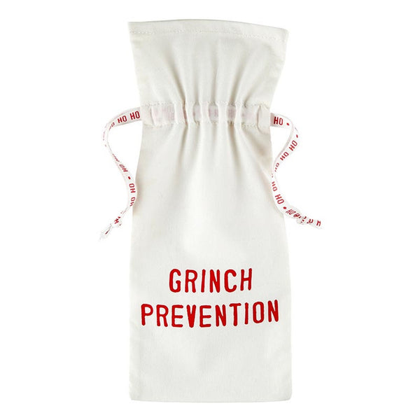 Grinch Prevention Wine Gift Bag