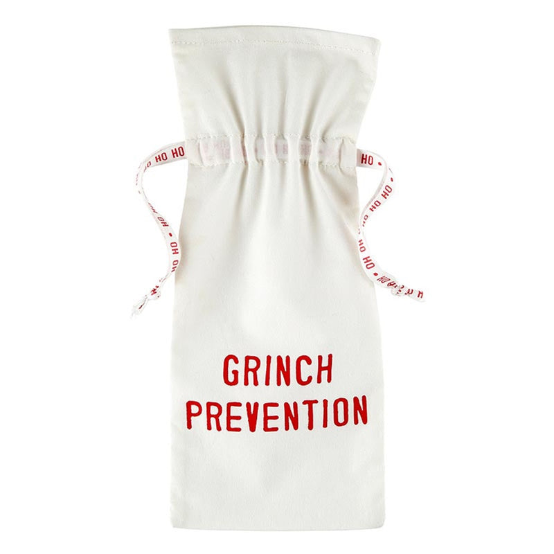 Grinch Prevention Wine Gift Bag
