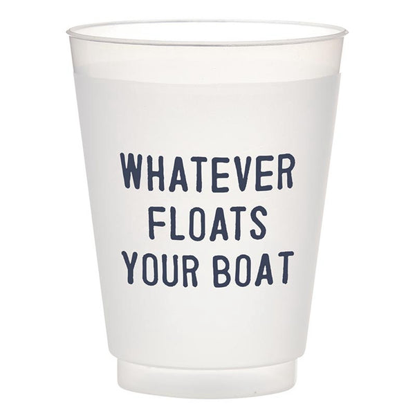 Whatever Floats Your Boat Reusable Cups