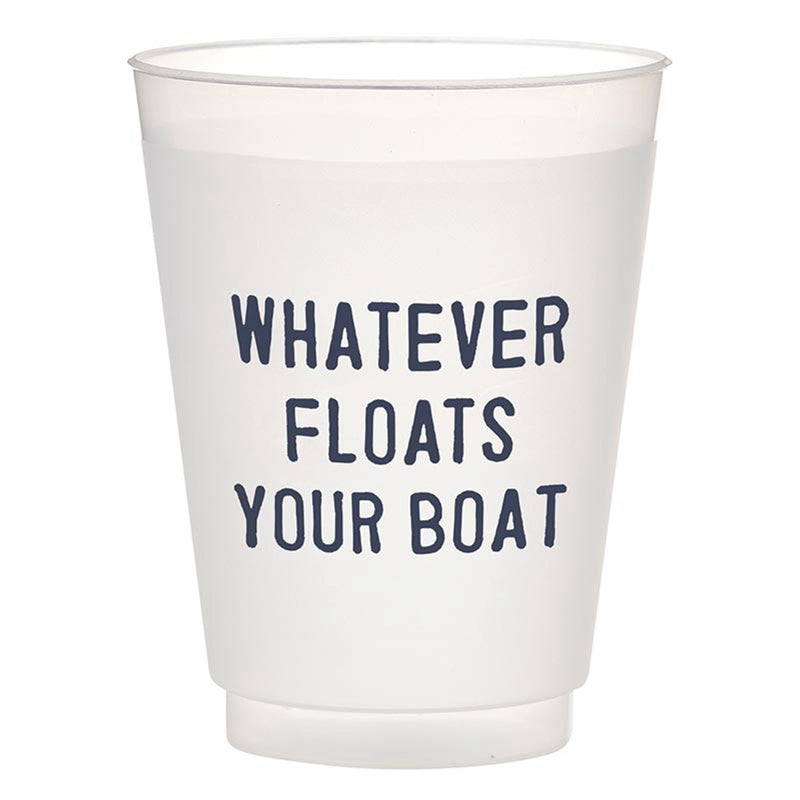 Whatever Floats Your Boat Reusable Cups