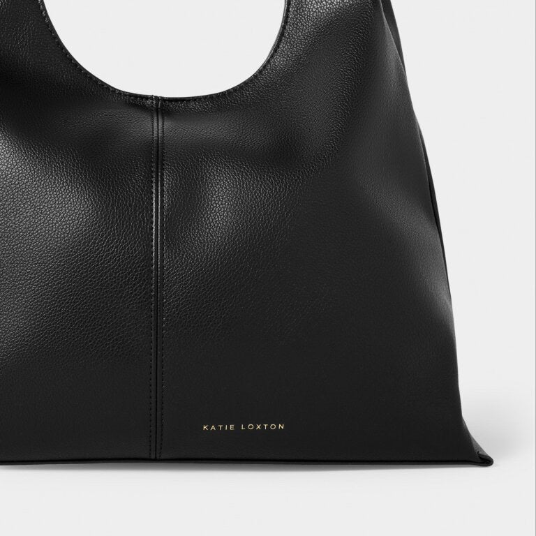 Laila Slouch Shoulder Bag - Black