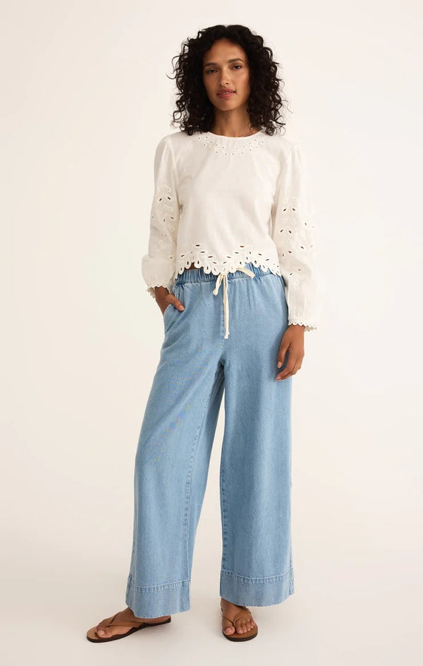 Weston Twill Pant - Light Vintage Indigo