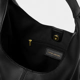 Laila Slouch Shoulder Bag - Black