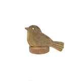 Hand Forged Bird Shaped Cheese Knife + Base